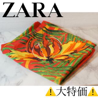 ザラ(ZARA)の⚠️大特価⚠️✨USED✨ZARAスカーフ(バンダナ/スカーフ)