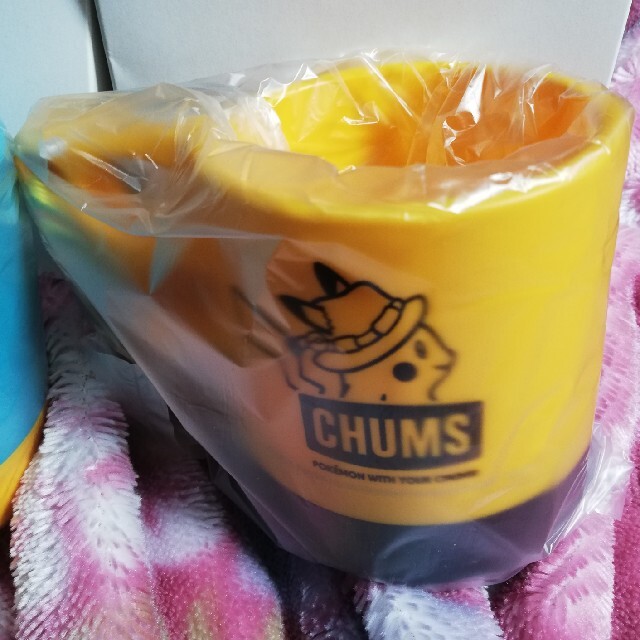 CHUMS(チャムス)のポケモン チャムス CHUMS マグカップ キャンパーマグ 　ピカチュウ　2個 エンタメ/ホビーのおもちゃ/ぬいぐるみ(キャラクターグッズ)の商品写真