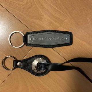 ハーレーダビッドソン(Harley Davidson)のHARLEY-DAVIDSON 本革 キーホルダー ハーレーダビッドソン (キーホルダー)