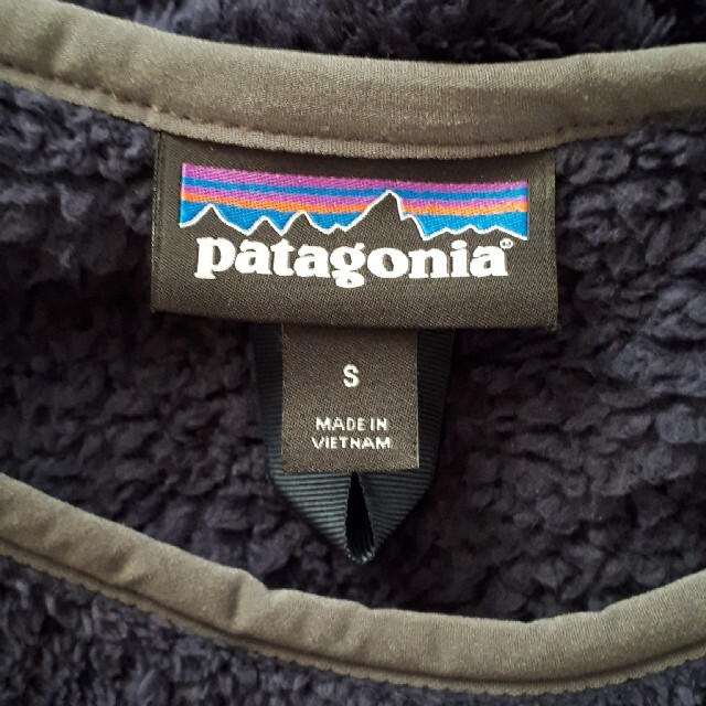 patagonia(パタゴニア)のパタゴニア　ロスガトスクルー　ネイビー　Sサイズ メンズのトップス(スウェット)の商品写真