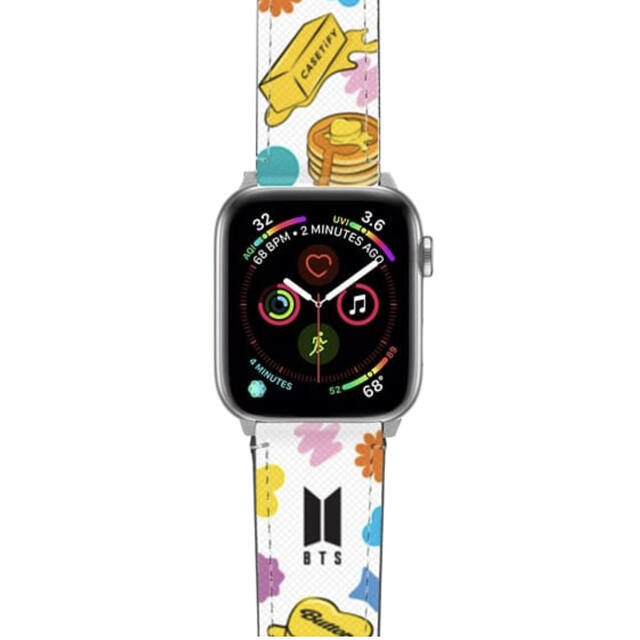 防弾少年団(BTS)(ボウダンショウネンダン)のApple Watch ベルト　Casetify✖️BTS 限定版 レディースのファッション小物(腕時計)の商品写真