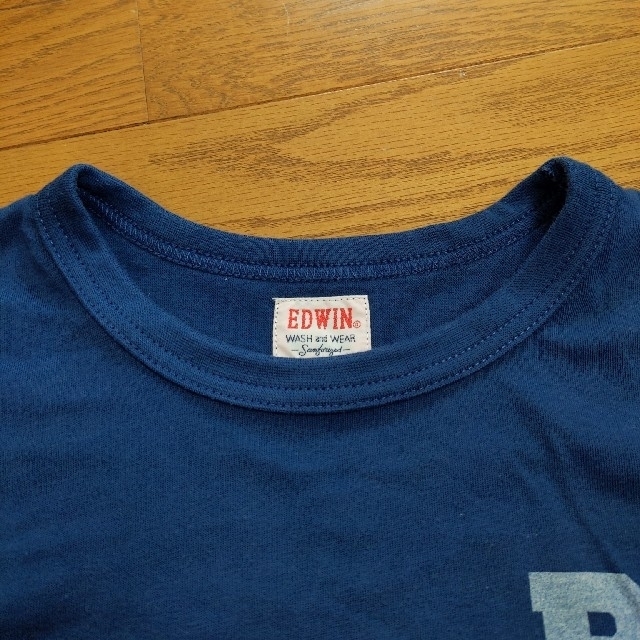 EDWIN(エドウィン)のEDWIN ジュニア用長袖Tシャツ サイズ160 キッズ/ベビー/マタニティのキッズ服男の子用(90cm~)(Tシャツ/カットソー)の商品写真