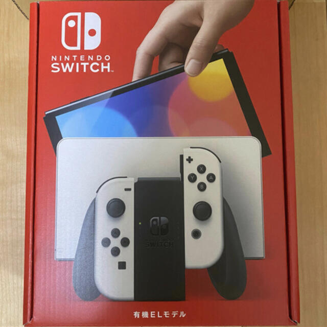 有機EL Nintendo 新型 Switch 本体 ホワイト 新品 スイッチホワイト状態