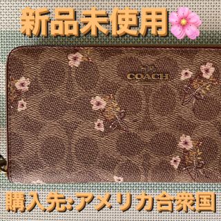 コーチ(COACH)のCOACH 花柄 長財布(財布)