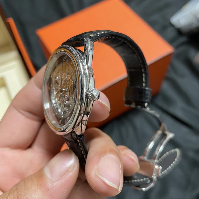 Hermes(エルメス)のエルメス HERMES アルソー スケルトン AR6.710 自動巻 メンズの時計(腕時計(アナログ))の商品写真