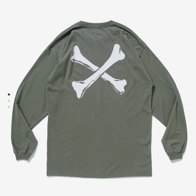 W)taps(ダブルタップス)のWtaps cross bones ロンT  XXLサイズ メンズのトップス(Tシャツ/カットソー(七分/長袖))の商品写真