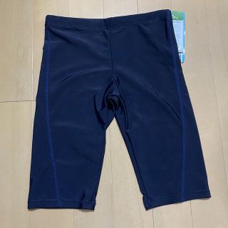 新品タグ付き スクール水着 ロング 男児 ライン入り(水着)