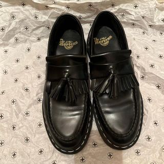 ドクターマーチン(Dr.Martens)のエイドリアンアローズ別注白ステッチUK7(ローファー/革靴)