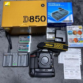 ニコン(Nikon)のNikon 一眼レフ D850ボディ 縦型バッテリーグリップ付き(デジタル一眼)