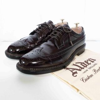 オールデン(Alden)の【Hayatoさん専用】Alden　975　コードバンフルブローグ　　(ドレス/ビジネス)