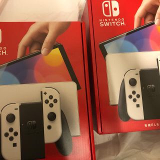 ニンテンドースイッチ(Nintendo Switch)のNintendo Switch 有機ELモデル 新品未開封(家庭用ゲーム機本体)