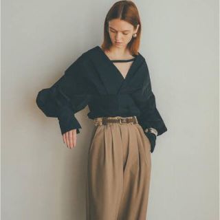 ステュディオス(STUDIOUS)のCLANE 21SS OFF SHOULDER TUCK BLOUSE 1(シャツ/ブラウス(長袖/七分))