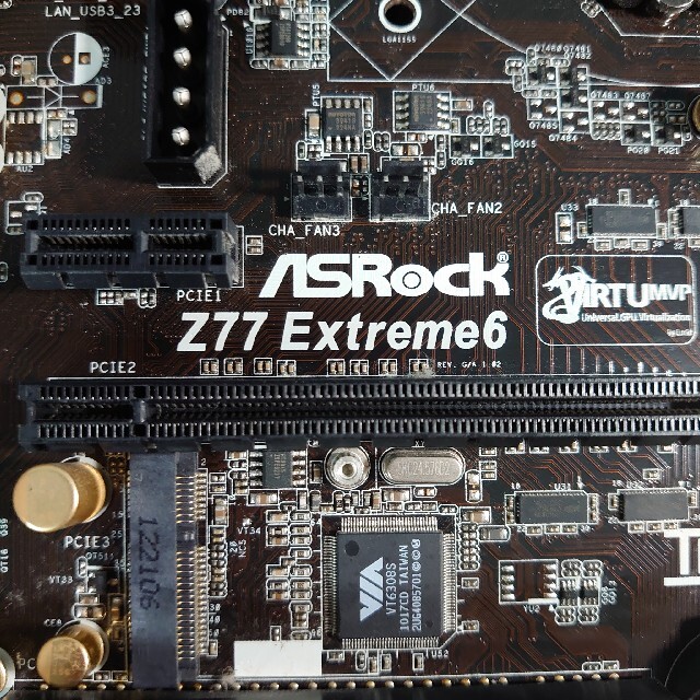 Z77 Extreme6+Core i7 3770K+OCメモリ16GB