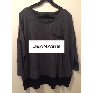 ジーナシス(JEANASIS)のジップポケロンTee(Tシャツ(長袖/七分))