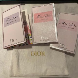 ディオール(Dior)のDior 香水3種類×ミニ巾着(香水(女性用))