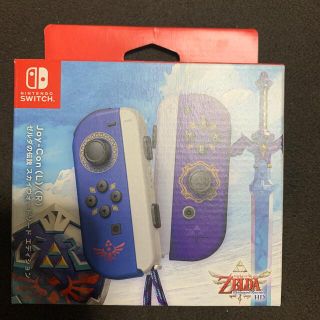 ニンテンドースイッチ(Nintendo Switch)のゼルダの伝説　ジョイコン　中古(家庭用ゲームソフト)