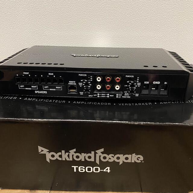 Rockford Fosgate T600-4 ロックフォード アンプ ② - カーオーディオ