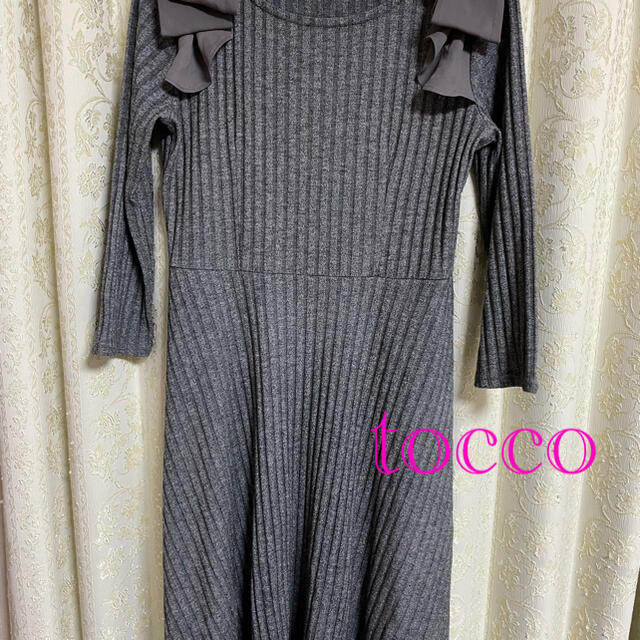 tocco(トッコ)のtoccoワンピース　 レディースのワンピース(ひざ丈ワンピース)の商品写真