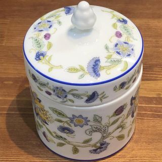 ミントン(MINTON)の【希少】MINTON HADDON HALL BLUE キャンディーポット(食器)