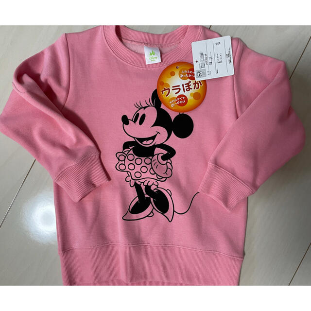 女の子　うらポカ　95センチ　トレーナー キッズ/ベビー/マタニティのキッズ服女の子用(90cm~)(Tシャツ/カットソー)の商品写真