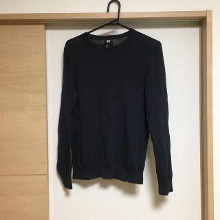 エイチアンドエム(H&M)のH&M ニット セーター　ネイビー(ニット/セーター)