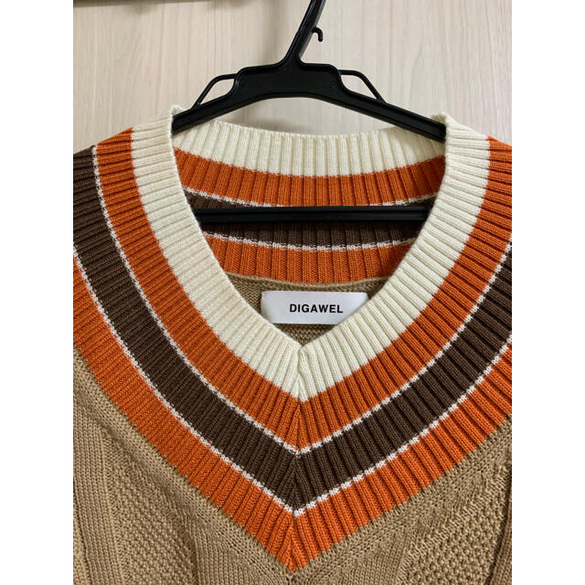 DIGAWEL(ディガウェル)の『DIGAWEL』"CRICKET SWEATER" メンズのトップス(ニット/セーター)の商品写真