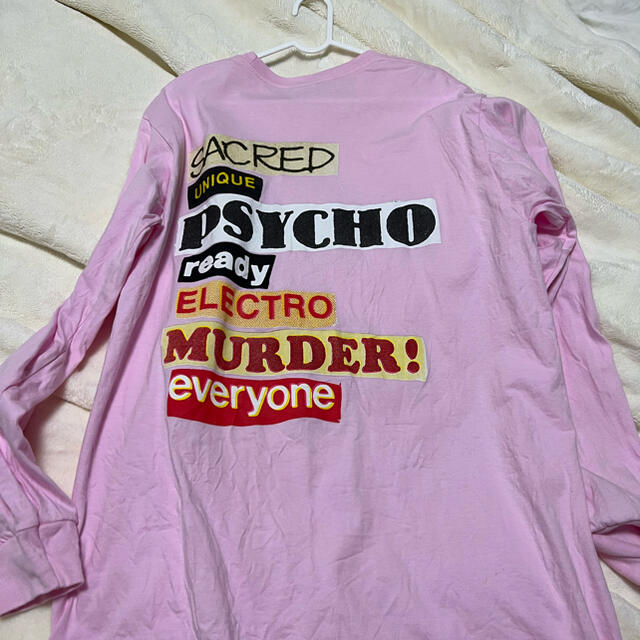 Supreme(シュプリーム)のLサイズ Supreme Sacred Unique L/S Tee ピンク メンズのトップス(Tシャツ/カットソー(七分/長袖))の商品写真