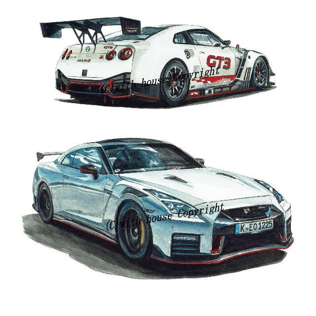 NC-723 GT-R R33/RS SS限定版画 直筆サイン額装●作家平右ヱ門