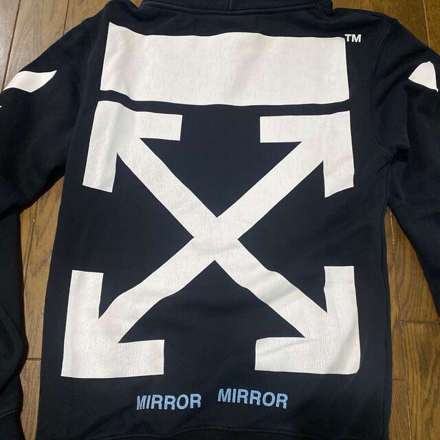 新品イーストランドタグ付き23aw 正規品 新品 OFF-WHITE パーカー L