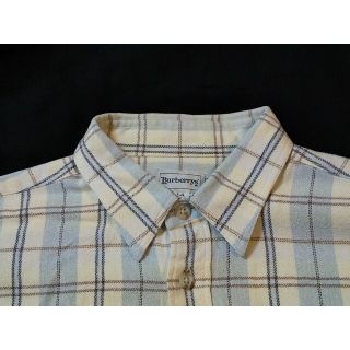 バーバリー(BURBERRY)の【希少品】BURBERRYS ネルシャツ VINTAGE Lサイズ(シャツ)