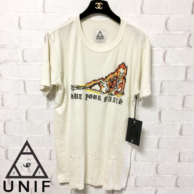 UNIF(ユニフ)の完売レア UNIF ユニフ Tシャツ メンズ レディース JOYRICH メンズのトップス(Tシャツ/カットソー(半袖/袖なし))の商品写真