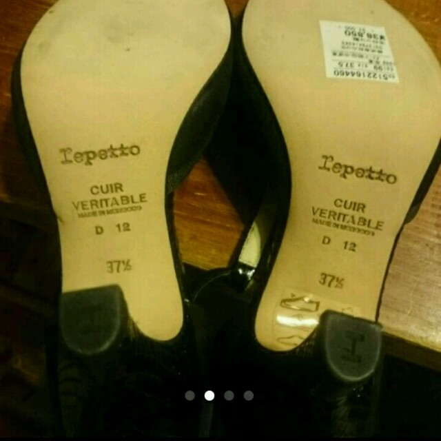 repetto(レペット)のレペット repetto ** Tストラップ ヒール レディースの靴/シューズ(ハイヒール/パンプス)の商品写真