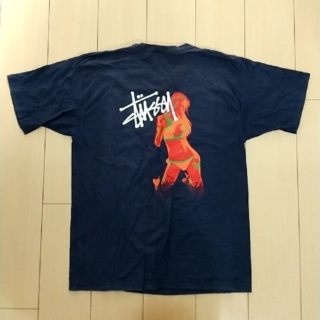 STUSSY(ステューシー)のステューシー   made in usa 銀タグ 90～00年代？ネクサスセブン メンズのトップス(Tシャツ/カットソー(半袖/袖なし))の商品写真