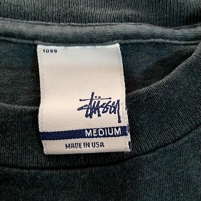 STUSSY - ステューシー made in usa 銀タグ 90～00年代？ スケボーの ...