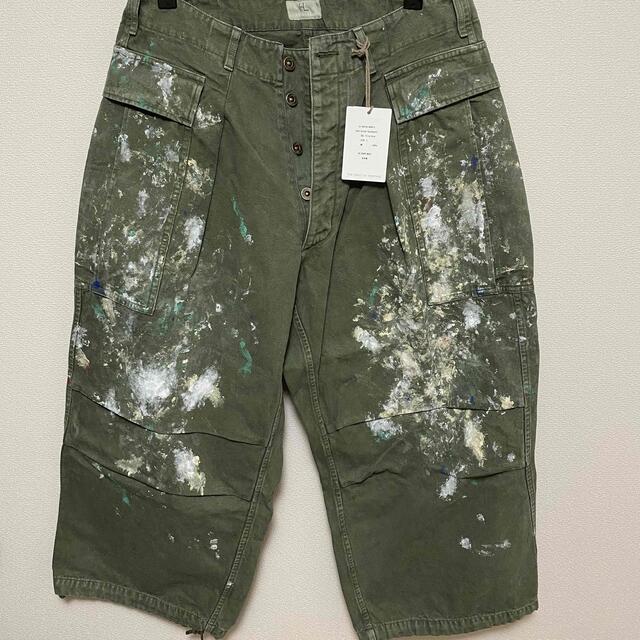 1 HERILL 21aw Duck Splash Cargo Pants