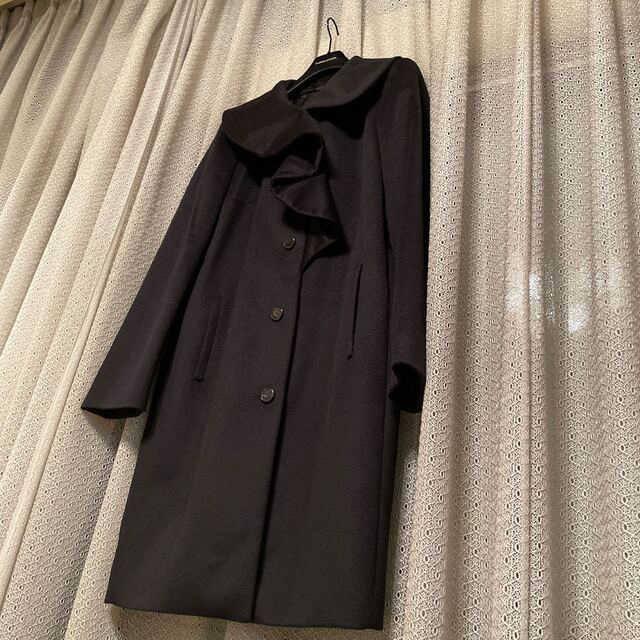 ESCADA エスカーダ 中綿2wayロングコート ブラウン 38 ドイツ製 驚き