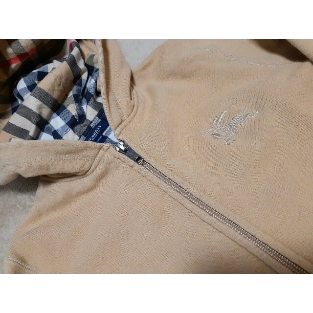 BURBERRY(バーバリー)の120㎝ バーバリーロンドン パーカー ベージュ キッズ/ベビー/マタニティのキッズ服男の子用(90cm~)(ジャケット/上着)の商品写真