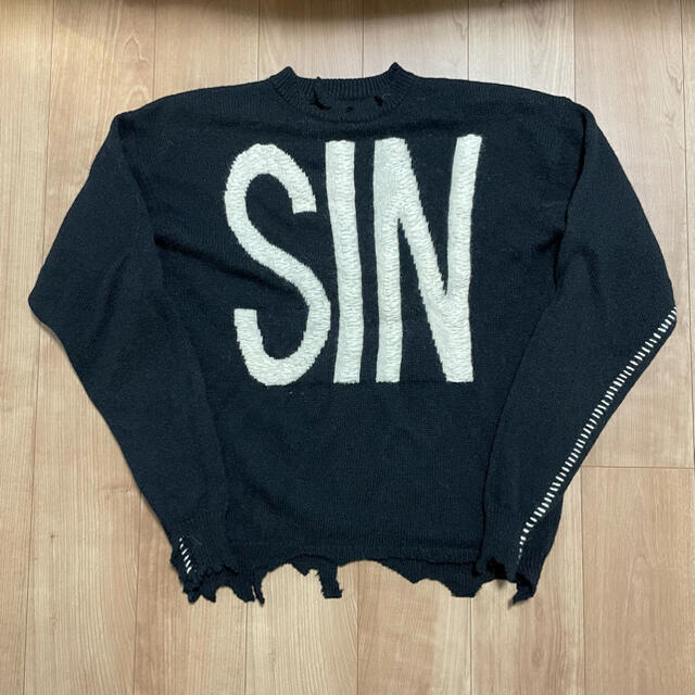 確実正規品 saint michael sin knit