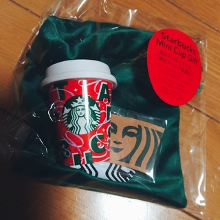 スターバックスコーヒー(Starbucks Coffee)のスターバックス　ホリデー　スターバックスミニカップ(ノベルティグッズ)