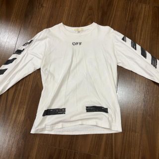 オフホワイト(OFF-WHITE)のオフホワイト風ロンT(Tシャツ/カットソー(七分/長袖))