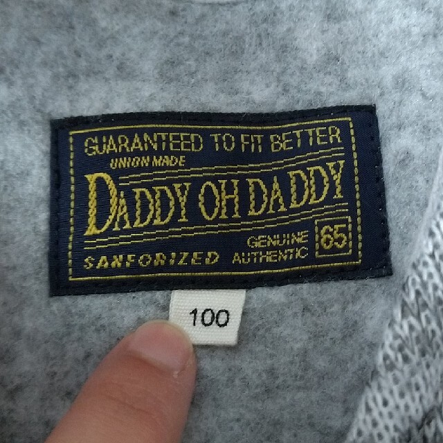 daddy oh daddy(ダディオーダディー)の110 ダディオダディ ワンピース キッズ/ベビー/マタニティのキッズ服女の子用(90cm~)(ワンピース)の商品写真