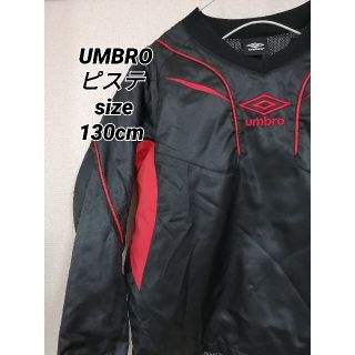 アンブロ(UMBRO)のUMBRO ピステ size130cm 赤×黒(その他)