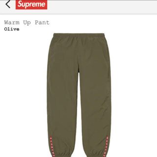 シュプリーム(Supreme)のSUPREME WARMUP PANTS(ワークパンツ/カーゴパンツ)