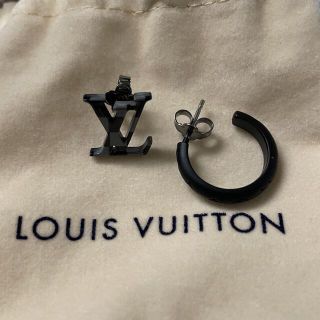 ルイヴィトン(LOUIS VUITTON)のルイヴィトン　ピアス　フープのみ(ピアス(両耳用))