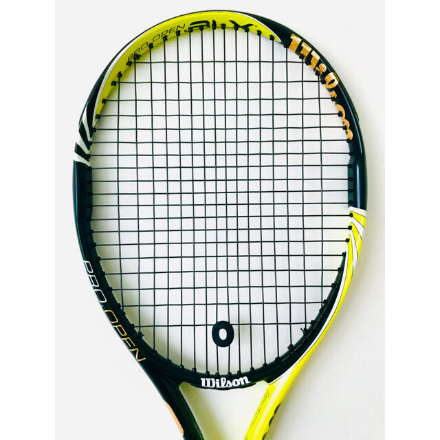 wilson(ウィルソン)の【希少】ウィルソン『プロオープン PRO OPEN BLX』テニスラケット／G2 スポーツ/アウトドアのテニス(ラケット)の商品写真