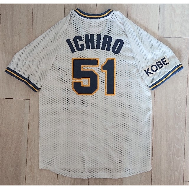 オリックスブルーウェーブ ホームユニフォーム イチロー Mサイズ