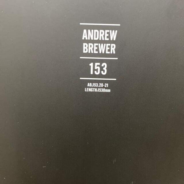 DEATH LABEL ANDREW BREWER 153cm ボード DEATH LABEL ANDREW BREWER 153cm ボード