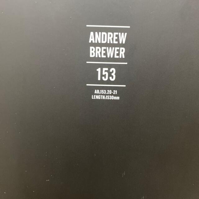 ボードDEATH LABEL ANDREW BREWER 153cm