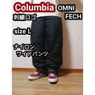 コロンビア(Columbia)のColumbia コロンビア ナイロンパンツ ワイドパンツ アウトドアパンツ L(ワークパンツ/カーゴパンツ)