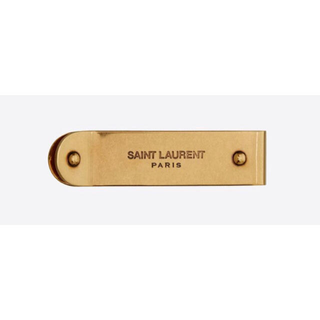 未使用に近い】SAINT LAURENT マネークリップ-